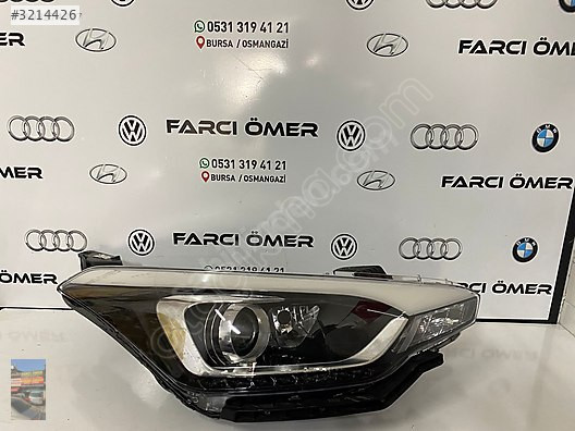 HYUNDAİ İ20 MERCEKLİ SAĞ FAR ORJİNAL