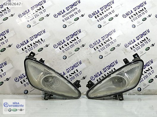 MERCEDES S SERİSİ W221 KASA SAĞ SOL SİS FARI ORJ A2218200256