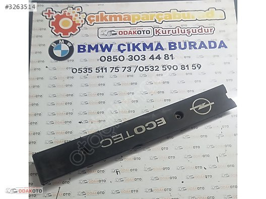 24418420 Opel Astra Çikma Akustik Motor Kapağı Orjinal Tmz