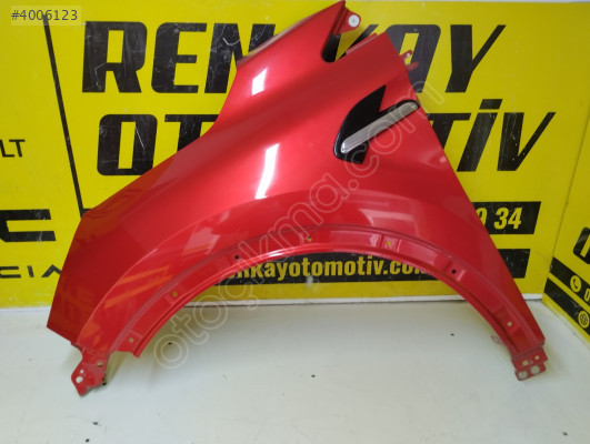 631015069R RENAULT CAPTUR SOL ÖN ÇAMURLUK KIRMIZI ORJ ÇIKMA