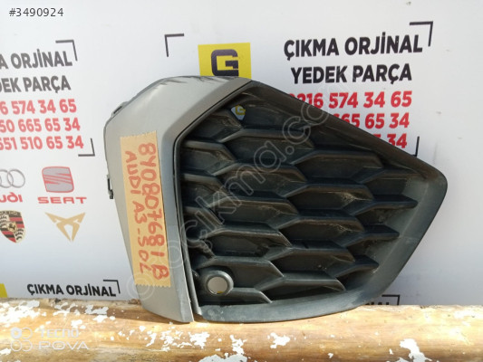 AUDİ A3 2021-2023 SOL SİS KAPAĞI OEM 8y0807681b ÇIKMA SÖKME YEDEK