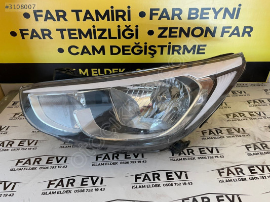 Hyundai Accent Blue Sol Ön Far Kaşlı 2014-2017