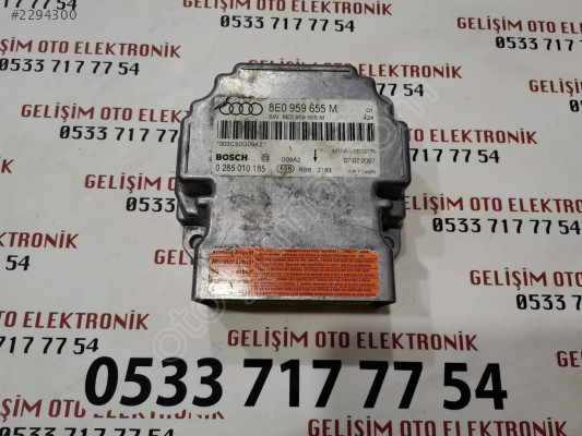 8E0959655M 0285010185 AUDI A4 AIRBAG KONTROL ÜNİTESİ