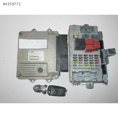 MJD6JF.Y1 55194016 Lancia Ypsilon 1.3 Motor Beyni Komple Seti