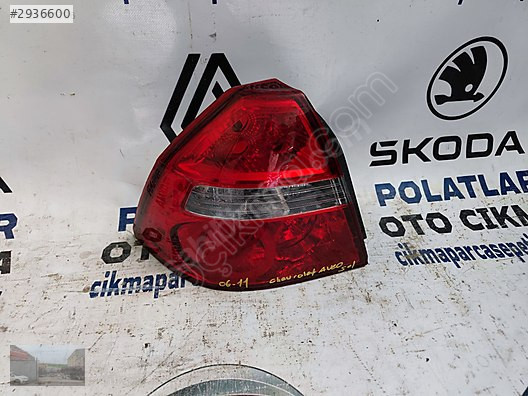Chevrolet Aveo arka sol stop