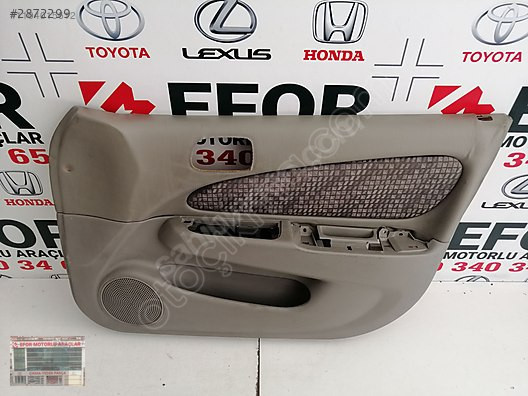 TOYOTA COROLLA SAĞ ÖN KAPI DÖŞEMESİ ÇIKMA ORJİNAL 1999-2002