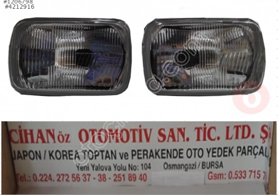 Mitsubishi L200 Kare Far -1990 1997-,