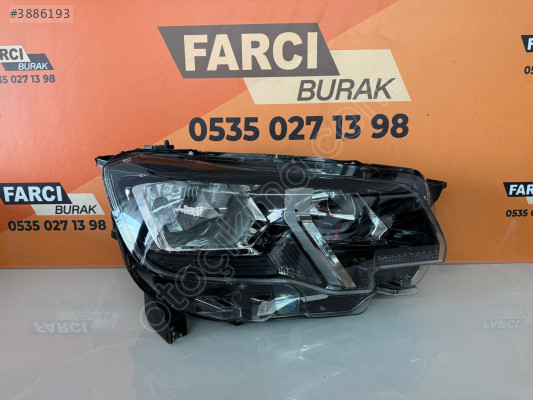 PARTNERRİFTER K9 MOTORLU SAĞ FAR SIFIR İTHAL 19- 9816826880