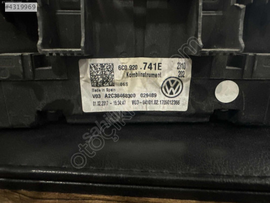 6C0920741E gösterge paneli Polo
