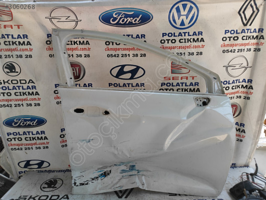 Opel Astra K sağ ön kapı direği Orjinal beyaz hasarsız