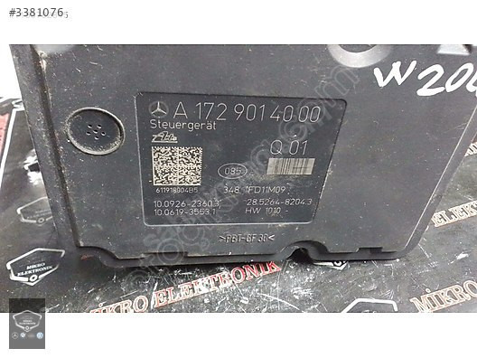 MERCEDES W204 C180 A1729014000 ABS BEYNİ