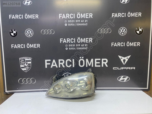 OPEL CORSA C SOL ÖN FAR ORJİNAL MERCEKLİ