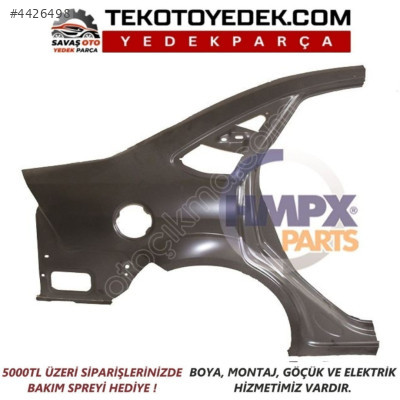 FOCUS SEDAN ARKA ÇAMURLUK SAĞ SOL 2005 2006 2007 2008 / KAMPANYA