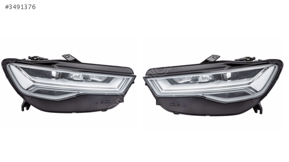 4G0941773H-774H AUDI A6 2015 SAĞ SOL FAR SET LED MATRİX SOKET .