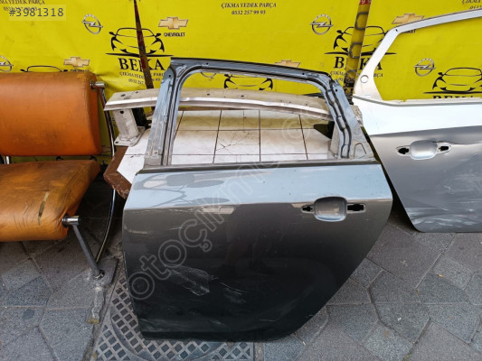 OPEL ASTRA J SOL ARKA KAPI BEYAZ ÇIKMA ORJİNAL YEDEK PARÇA