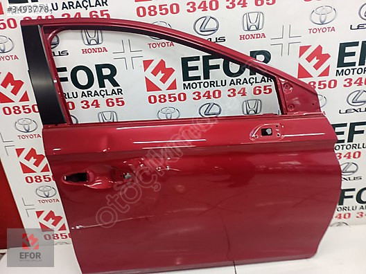 HONDA CİTY SAĞ ÖN KAPI ORJİNAL ÇIKMA YEDEK PARÇA 22-24
