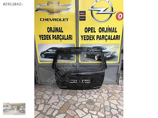 Chevrolet captiva siyah renk bagaj kapağı ORJİNAL OTO