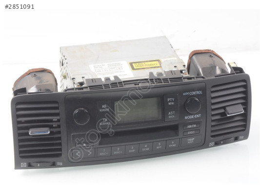 Toyota Corolla E12 Radyo CD Çalar Hava Kalorifer Izgarası Orj.