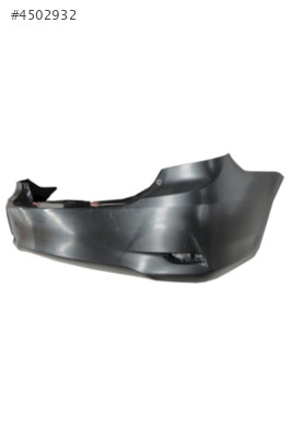 Toyota Corolla E150 Arka Tampon Siyah Reflektör Delikli Sensör De