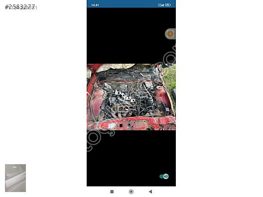 Opel Vectra A çıkma yarım motor