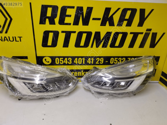 260108886R 260606098R RENAULT CLİO 4 LEDLİ SAĞ SOL FAR ORJ RENKAY