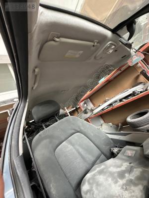 Peugeot 407 tavan döşemesi güneşlik