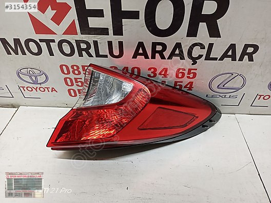 TOYOTA C-HR SAĞ STOP ÇIKMA ORİJİNAL PARÇA 2016-2019
