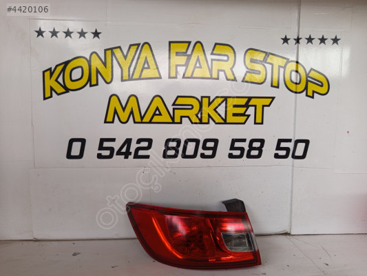 Renault Clio 4 sol arka stop