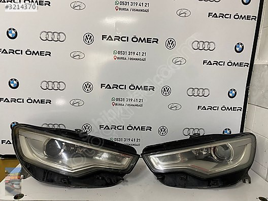AUDİ A6 HATASIZ SAĞ SOL FAR TAKIMI
