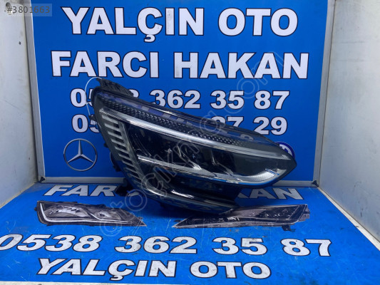 Renault Megane dört orijinal çıkma temiz sag ön far