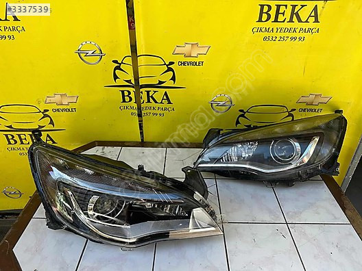 OPEL ASTRA J COSMO SAĞ SOL FAR ÇIKMA ORJİNAL YEDEK PARÇA