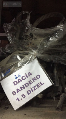 DACİA SANDERO 1.5 DİZEL 2012 MODEL YARIM MOTOR