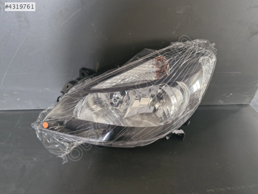 RENAULT CLİO 3 SOL ÖN FAR SİYAH SIFIR 2005-2008