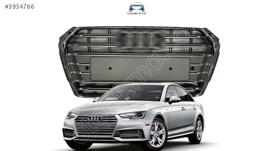 AUDİ A4 2017+ ÖN PANJUR GRİ KROM ÇİZGİLİ SIFIR (8W0853651AC)