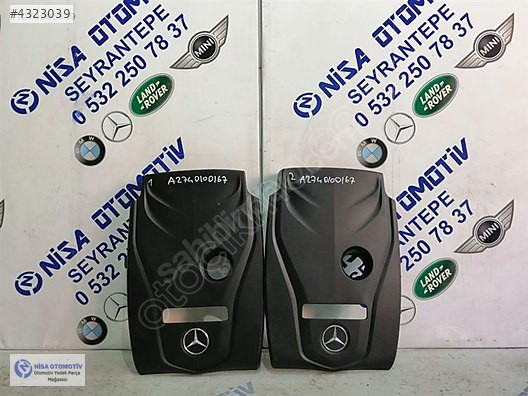 MERCEDES C SERİSİ W205 BENZİNLİ MOTOR KORUMA KAPAĞI A2740100167