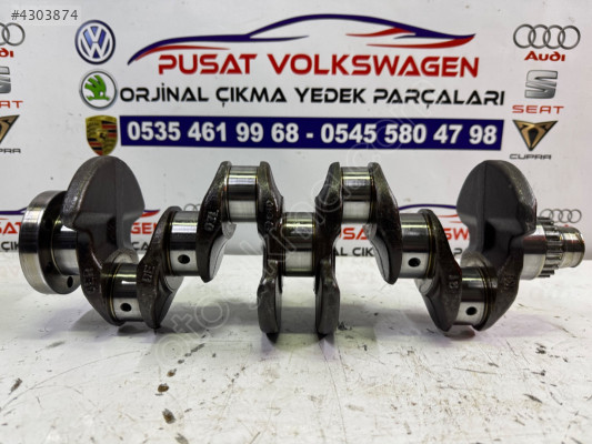 03L 1.6TDİ ÇIKMA ORJİNAL KRANK MİLİ PASSAT GOLF LEON CADDY A3