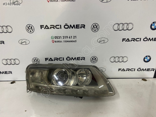 AUDİ A6 ÖN SAĞ FAR ORJİNAL LEDLİ MERCEKLİ XENON