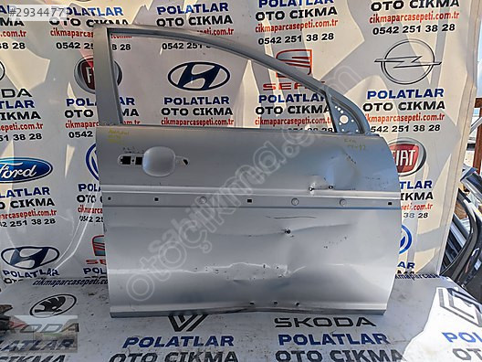 Hyundai Accent Era ön sağ kapı orijinal 2007 2012 gri