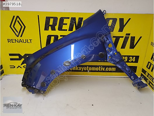 DACİA DUSTER SOL ÖN ÇAMURLUK ORJ ÇIKMA MAVİ & LACİVERT RENKAY