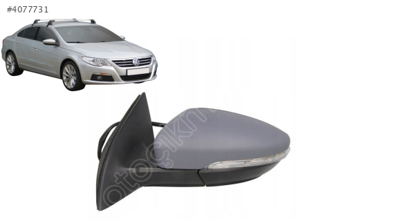 3C8857507BG VW PASSAT CC SOL KOMPOLE AYNA KATLANMAZ