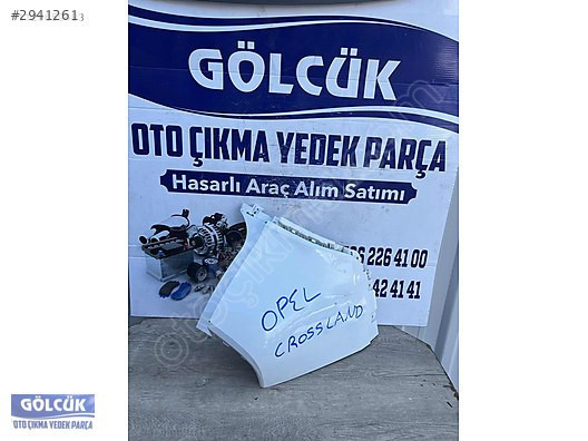 39097387 Opel Crossland X Arka Tampon