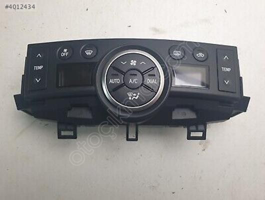 TOYOTA VERSO KLİMA KONTROL PANELİ