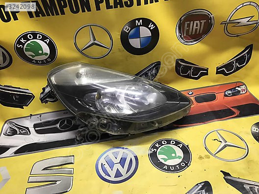 RENAULT CİLO 3 SAĞ FAR ORJİNAL ÇIKMA TEMİZ