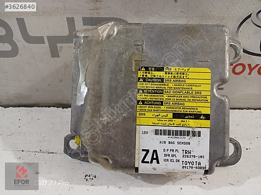 TOYOTA AURİS AİRBAG BEYNİ ORJİNAL ÇIKMA YEDEK PARÇA 13-15