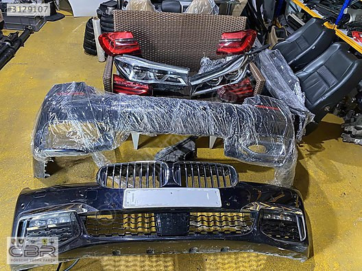 BMW 7 G11 ÖN TAMPON KAPUT FAR STOP ÇAMURLUK (LACİVERT)