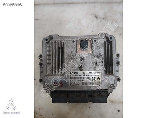 Peugeot 307 Citroen C4 Motor Beyni 9662213180 - 0281013331
