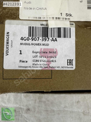 AUDI A3 LED FAR BEYNİ ORJ 4G0907397