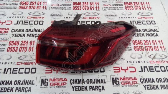 CHERY TİGGO 8 SAĞ DIŞ STOP SÖKME YEDEK PARÇA