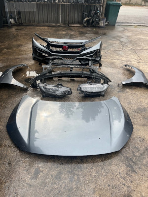 HONDA CİVİC FC5 ÖN KAPUT ÖN ÇAMURLUKLAR ÖN PANEL