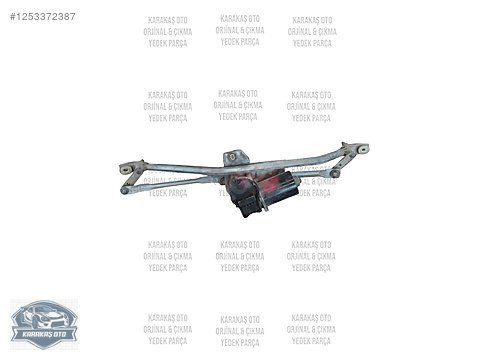 AUDİ A6 ÖN CAM SİLGİ MOTORU VE MEKANİZMASI ORJİNAL 3B1955113B
